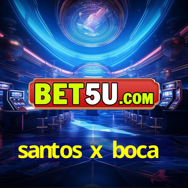 santos x boca